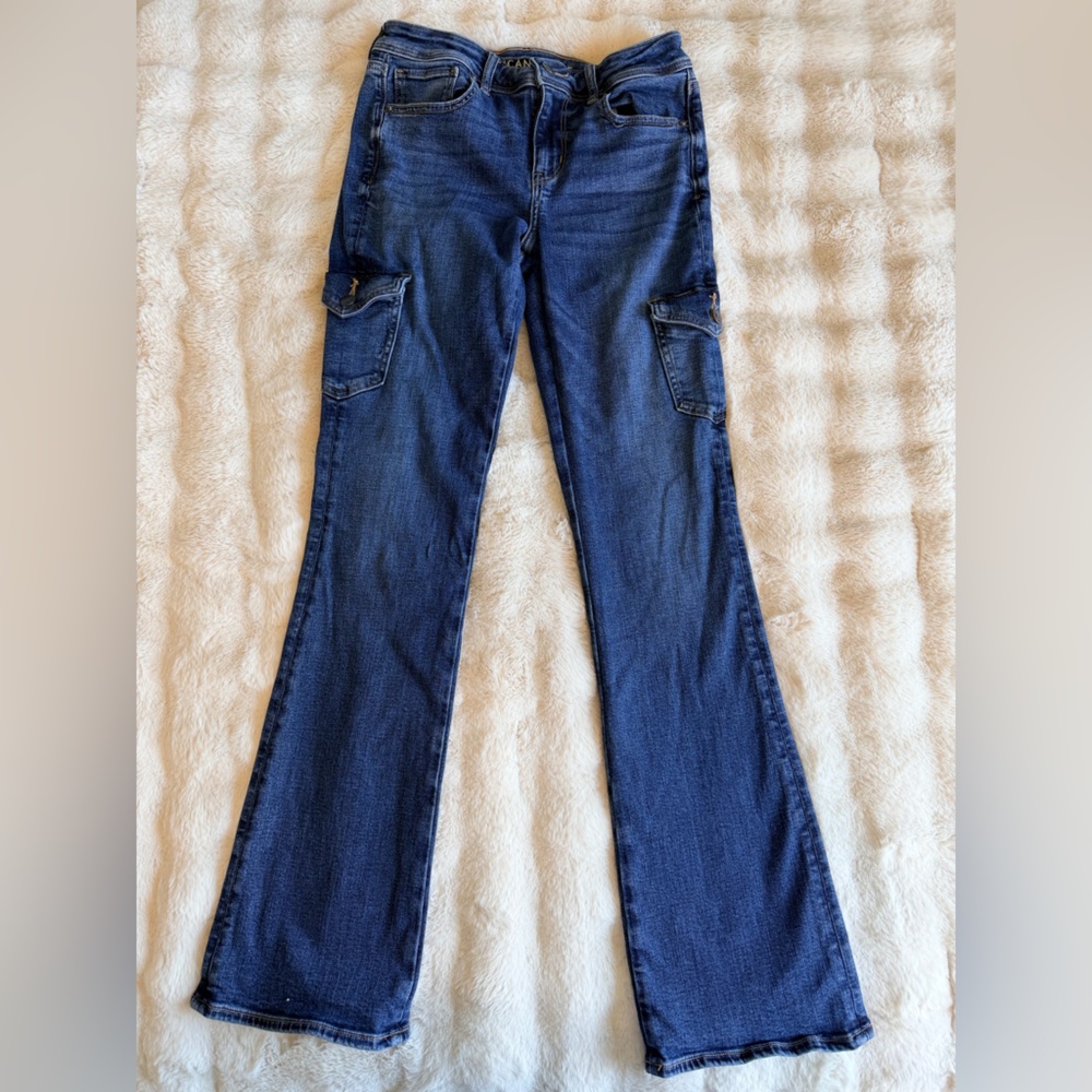 American Eagle Outfitters Women's Kick Boot Jeans 6 Long